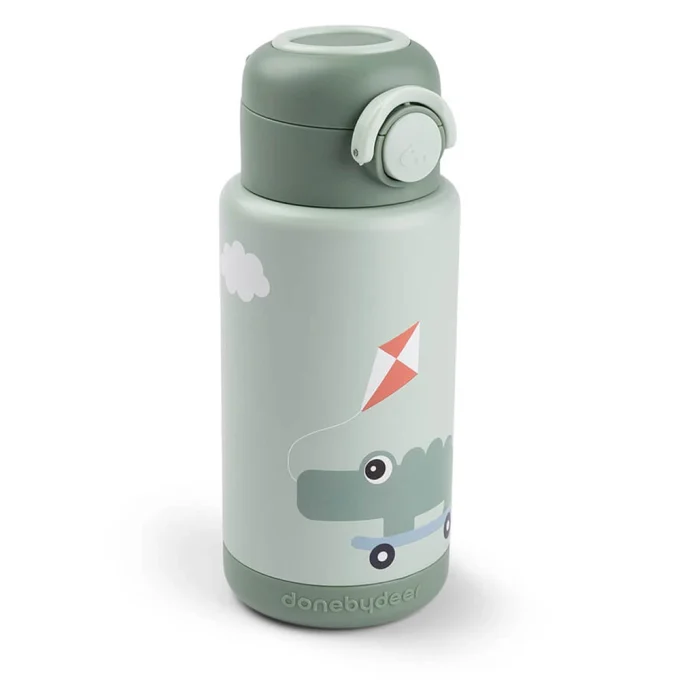 Done by Deer Insulated Bottle Playground Green 340 ml Done by Deer