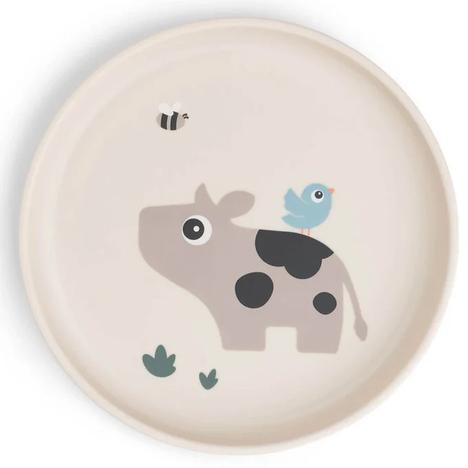 Done by Deer Foodie Plate Tiny Farm Sand Done by Deer