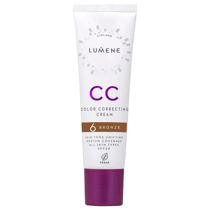 Lumene CC Cream SPF 20, 30 ml 6.0 Bronze Lumene