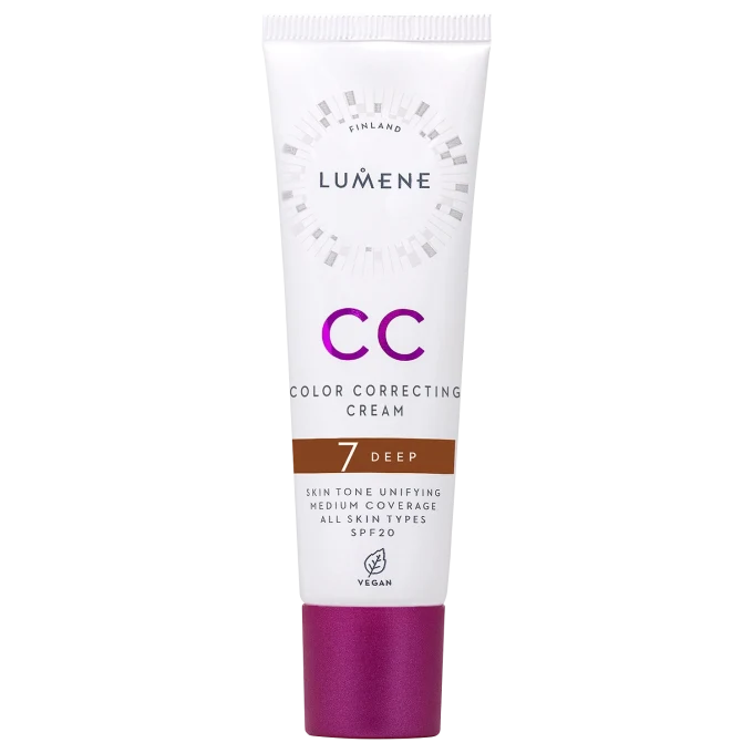Lumene CC Cream SPF 20, 30 ml 7.0 Deep Lumene