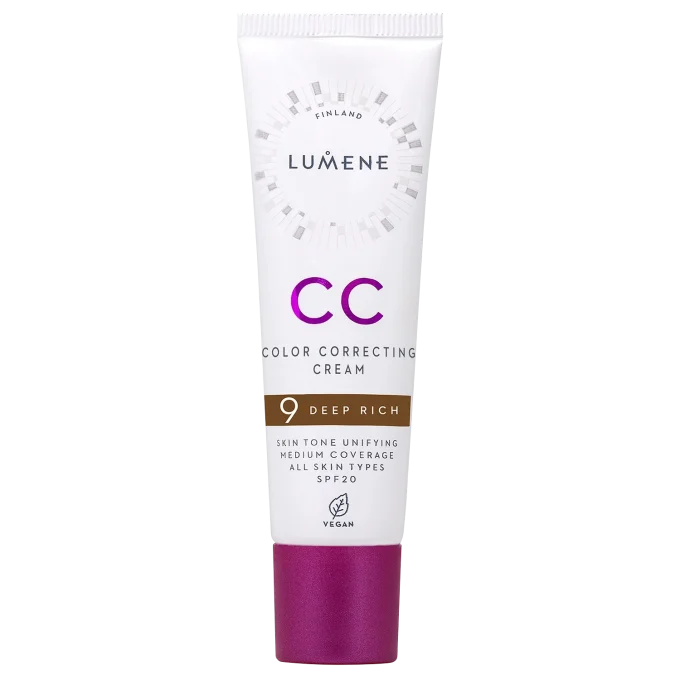 Lumene CC Cream SPF 20, 30 ml 9.0 Deep Rich Lumene