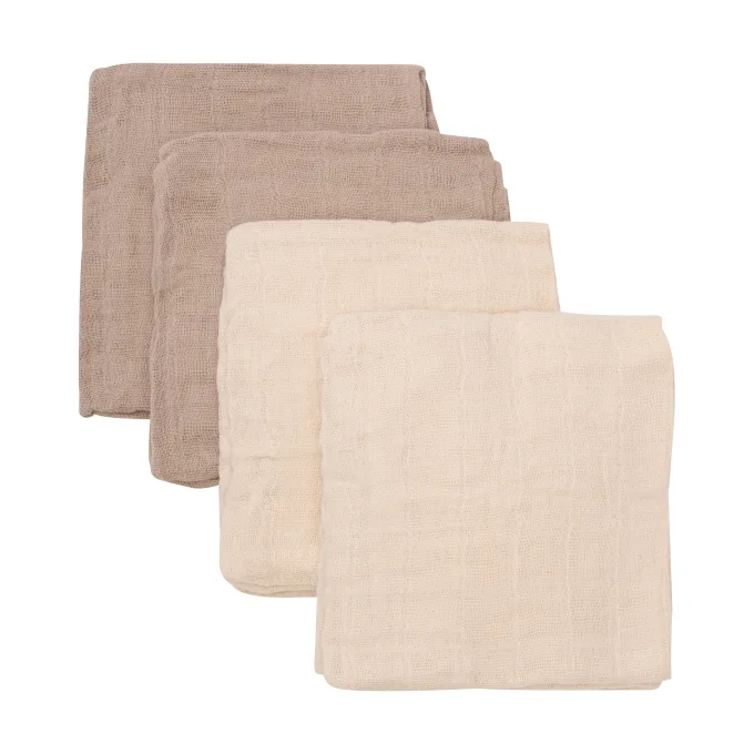 PIPPI Cloth Muslin solid Nomad 4-pack Pippi