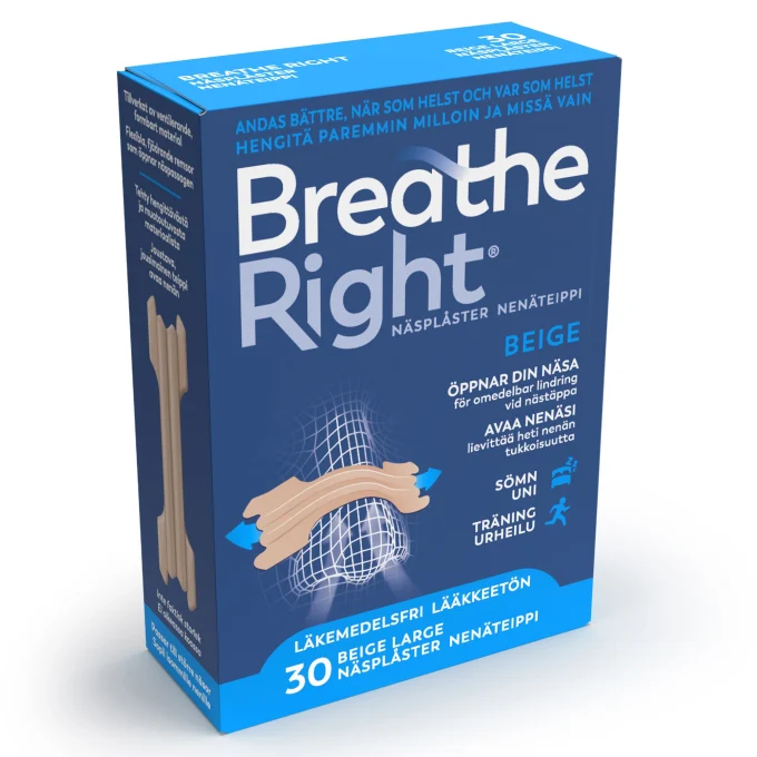 Breathe Right Näsplåster Beige Large 30 st Breathe Right
