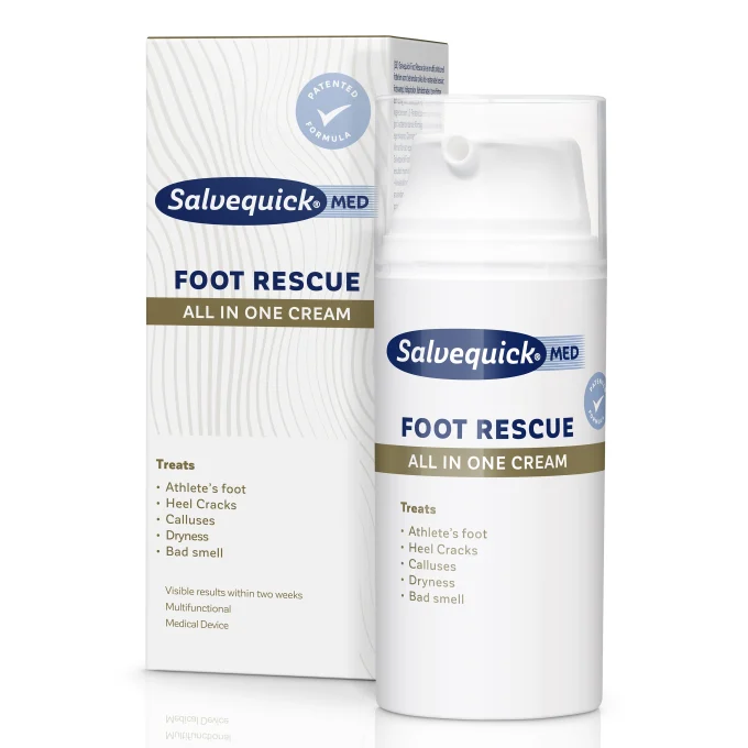 Salvequick MED Foot Rescue All In One Foot Cream 100 ml Salvequick