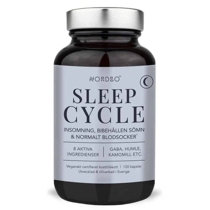 Nordbo Sleep Cycle 120 kapslar Nordbo