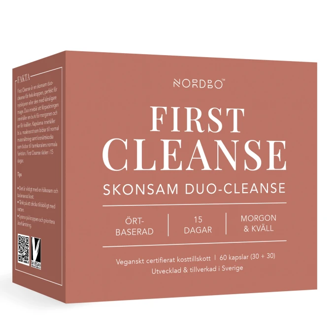 Nordbo First Cleanse 60 kapslar Nordbo