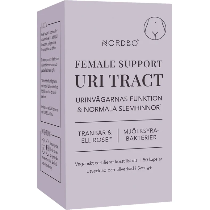 Nordbo Female Support UriTract 50 kapslar Nordbo