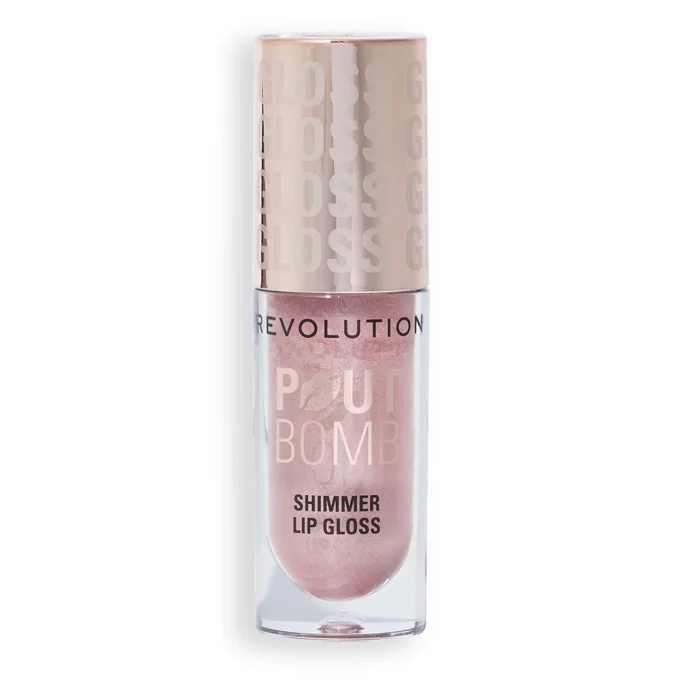 Revolution Beauty London Pout Bomb Shimmer Gloss 4,5ml Shine Pink Revolution Beauty London