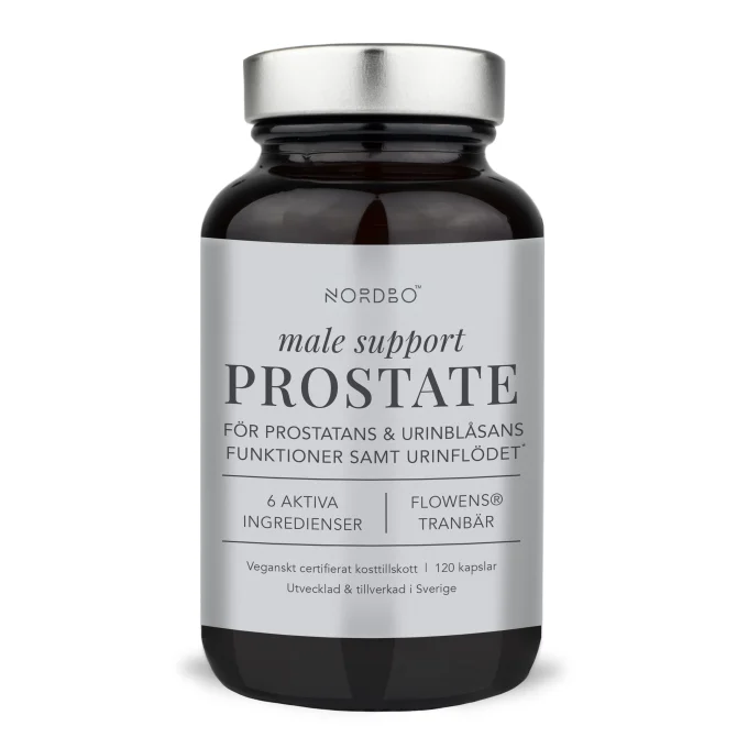 Nordbo Male Support Prostate 120 kapslar Nordbo