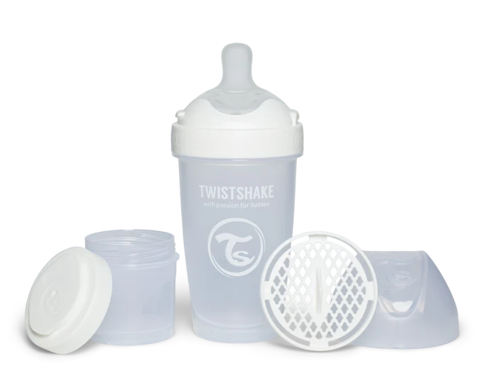 Twistshake Nappflaska Anti-kolik Pro Double 260 ml  Vit Twistshake