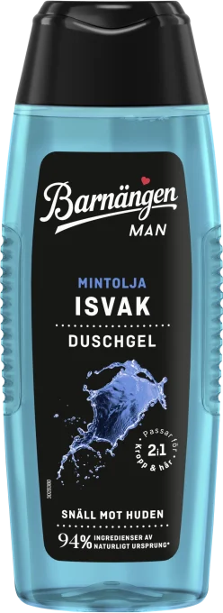 Barnängen MAN Duschgel Mintolja Isvak 250 ml Barnängen