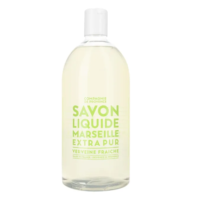 Compagnie de Provence Liquid Marseille Soap Refill Fresh Verbena 1 l Compagnie de Provence