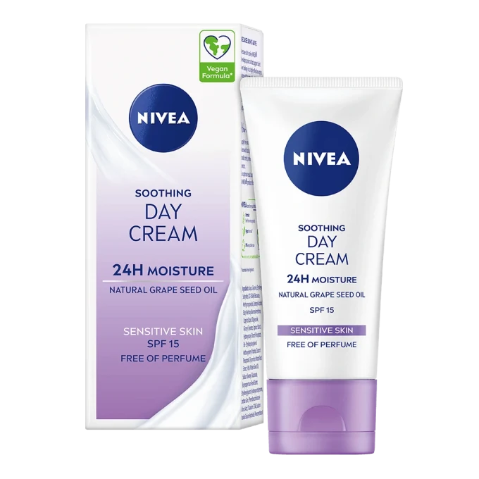 Nivea Soothing Day Cream SPF15, 50 ml Nivea