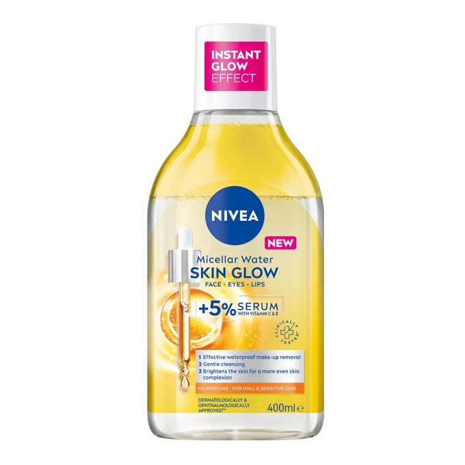 Nivea Micellar Water Skin Glow +5% Serum 400 ml Nivea