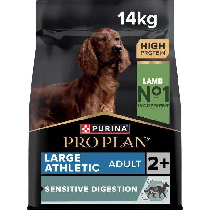 PURINA PRO PLAN Large Athletic Adult Sensitive Digestion Lamm Torrfoder Hund 14kg Purina Pro Plan
