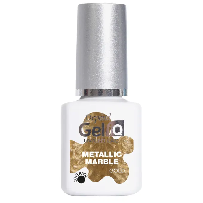 Depend Gel iQ Metallic Marble 5 ml Gold Depend