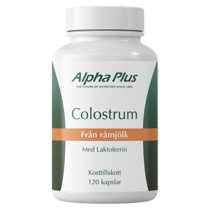 Alpha Plus Colostrum 120 kapslar Alpha Plus