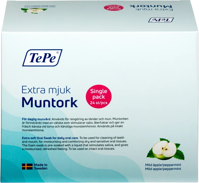 TePe Salivstimulerande Muntork Extra Mjuk 24 st TePe