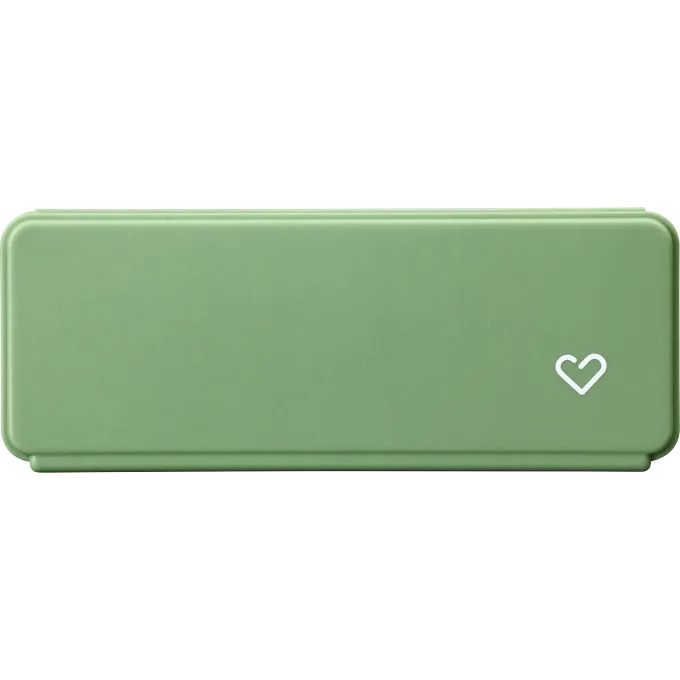 Hjärtats Doseringsask Grön Hjärtats