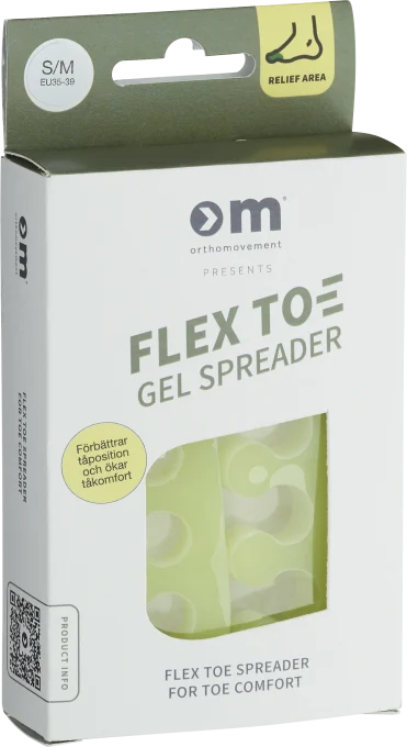 Ortho Movement Flex Toe Gel Spreader 35-40 Ortho Movement