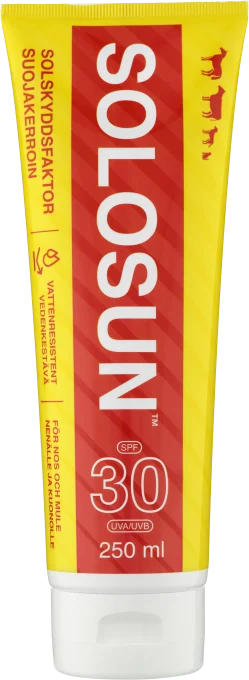 Solosun solskyddssalva för djur SPF 30, 250 ml Solosun