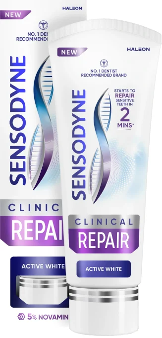 Sensodyne Clinical Repair Active White Tandkräm 75ml Sensodyne