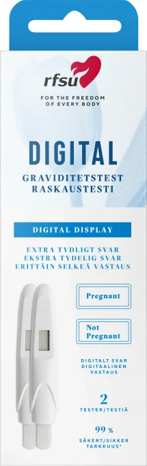 RFSU Digitalt Graviditetstest 2-pack Rfsu