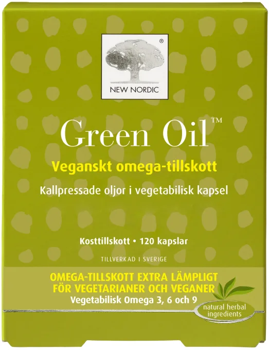 New Nordic Green Oil 120 st New Nordic
