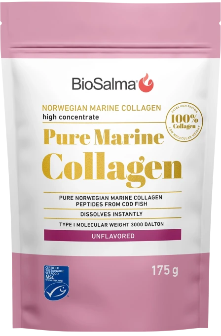 BioSalma Pure Norwegian Marine Collagen 175g BioSalma