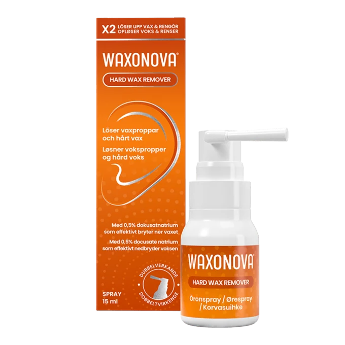 Waxonova Hard Wax Remover Öronspray 15 ml Waxonova