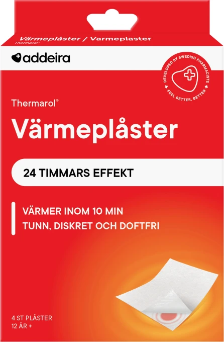 Addeira Thermarol Värmeplåster  4-pack Addeira Quicklax