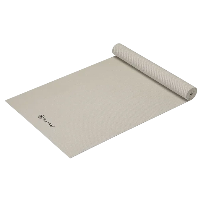 Gaiam Sandstone Yoga Mat 4 mm Solid Gaiam