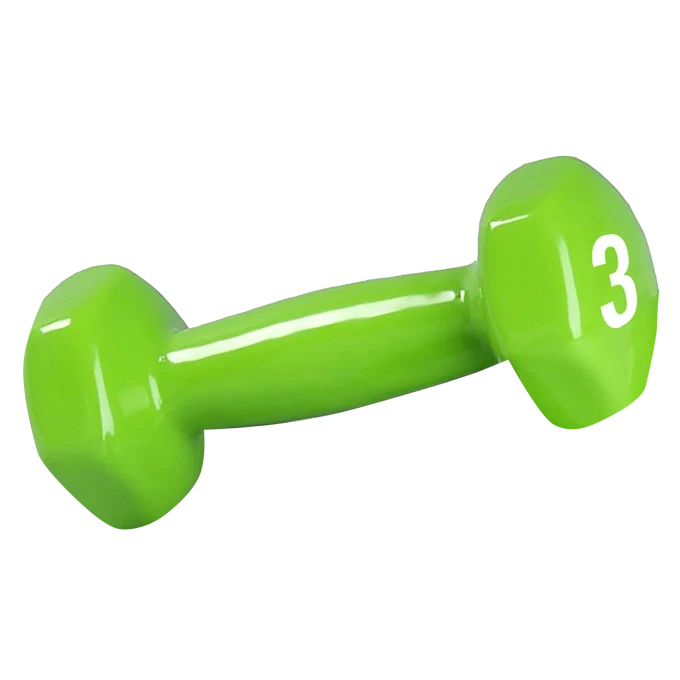Spri Dumbbell Vinyl 1,4 kg Single Spri