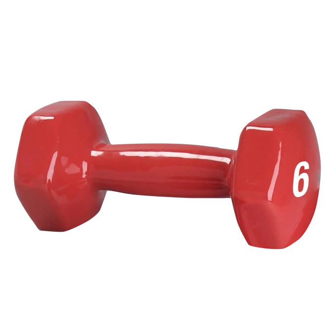 Spri Dumbbell Vinyl 2,7 kg Single Spri