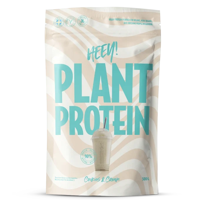 Heey! Veganskt Protein Cookies & Cream 500 g Heey!
