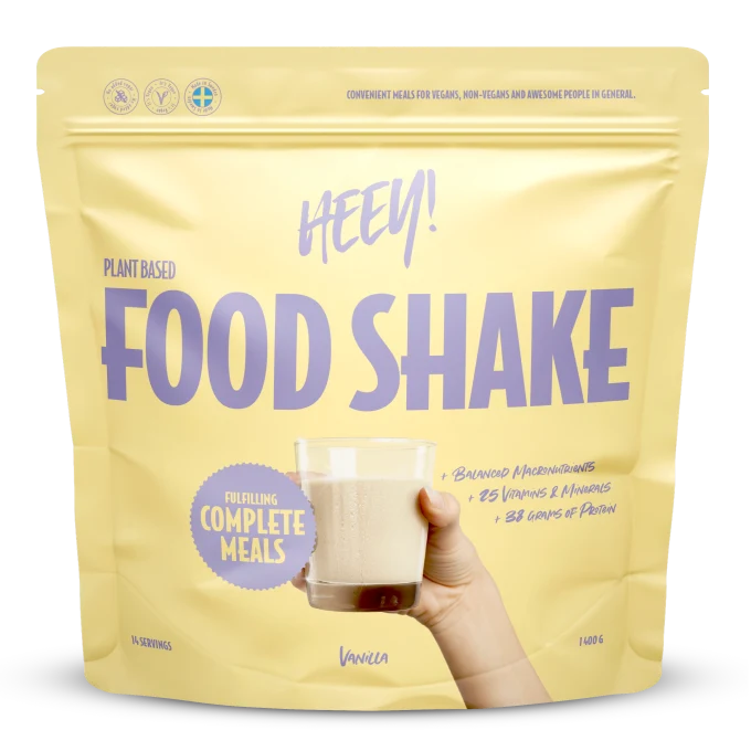 Heey! Vegan Food Shake Vanilj 1,4 kg Heey!