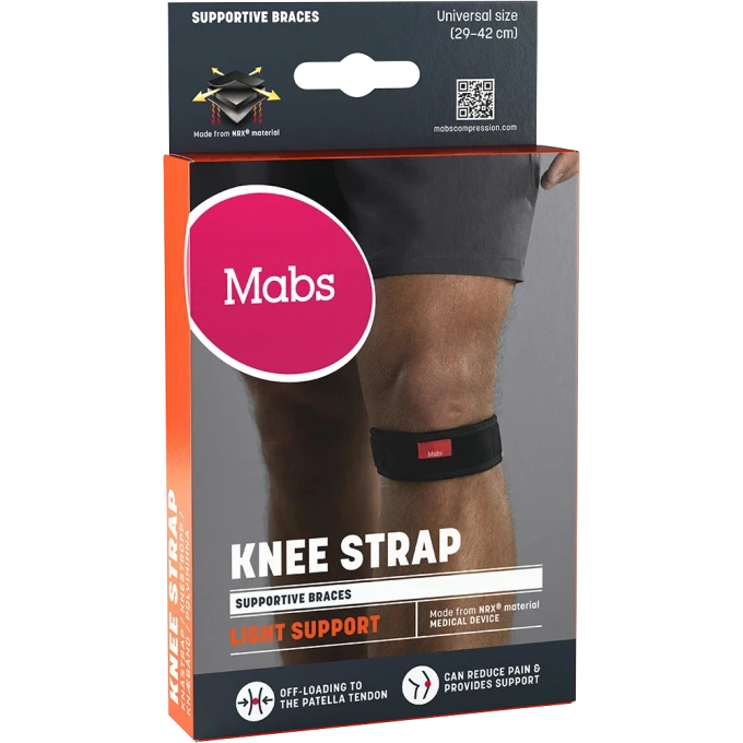 Mabs Knästrap One Size Svart Mabs