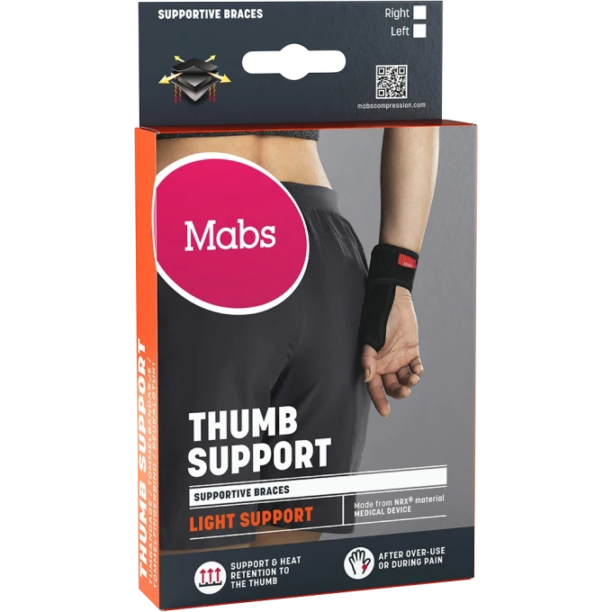 Mabs Tumbandage Vänster Svart Mabs