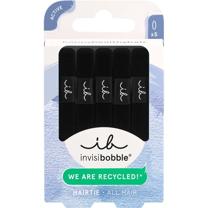 Invisibobble Hair Tie Black 5 st Invisibobble