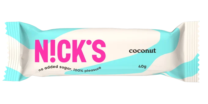 NICK'S Coconut Chocolatebar 40 g Nicks