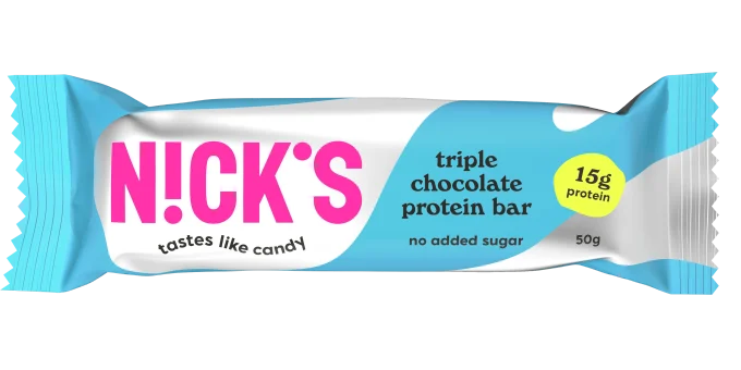 NICK'S Protein Bar Triple Chocolate 50 g Nicks