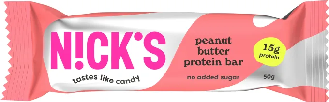 NICK'S Protein Bar Peanut Butter 50 g Nicks