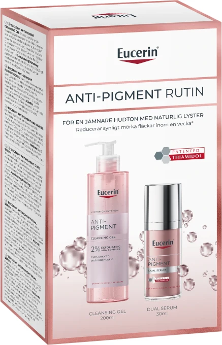 Eucerin Anti-Pigment Cleansing Gel + Dual Serum Gift Set 200 + 30 ml Eucerin