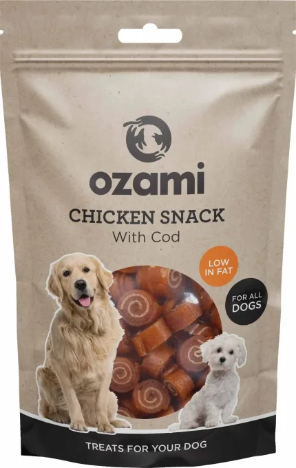 Ozami Chicken Snack with Cod 100g Ozami