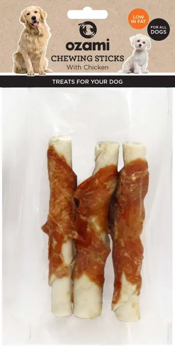 Ozami Chewing Stick With Chicken 15cm 120g Ozami