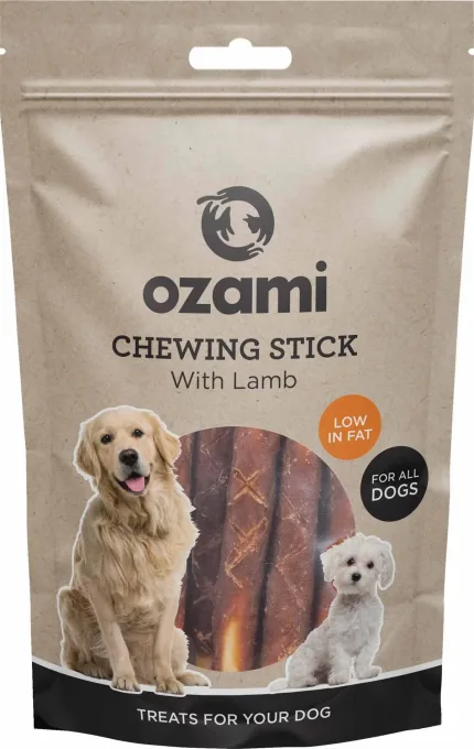 Ozami Chewing Stick With Lamb 12,5cm 100g Ozami