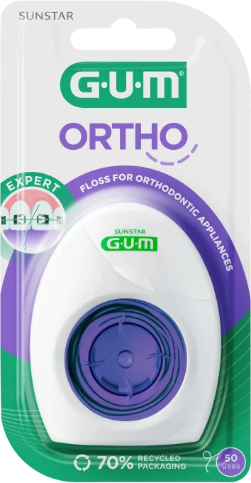 GUM Ortho Floss 50 st tandtrådar Gum
