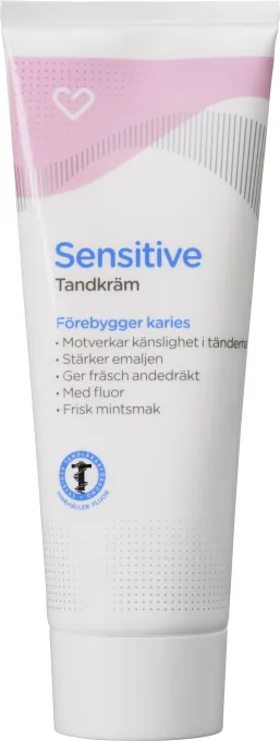 Hjärtats Tandkräm Sensitive 75ml Hjärtats