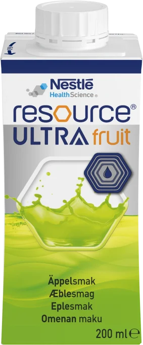 Resource Ultra Fruit Äpple 4x200 ml Resource