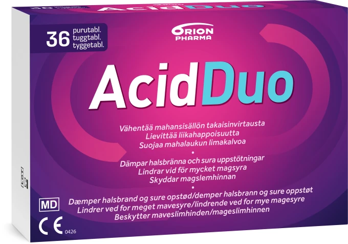 AcidDuo Tuggtablett  36 st Acidduo